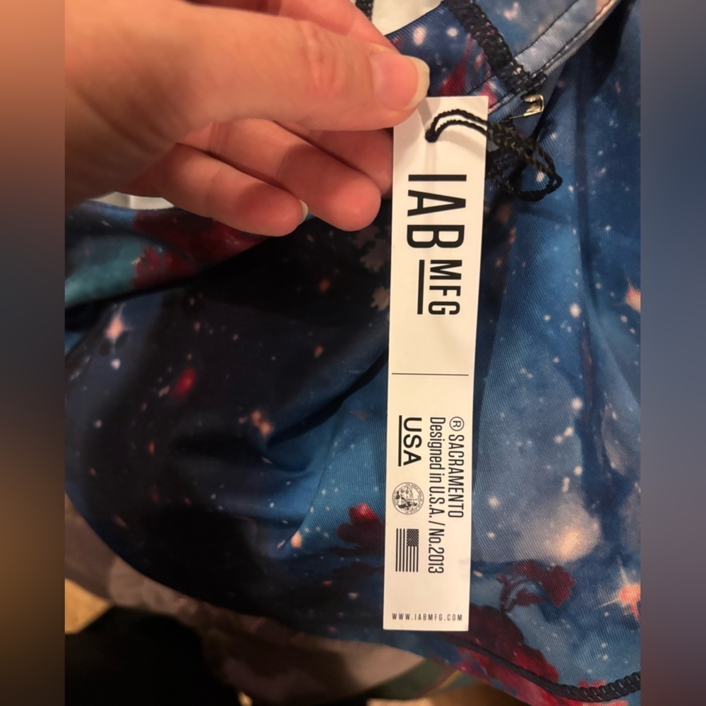 NWT women’s IAB MFG I Am Becoming 3-INCH NO-RIDE Galaxy shorts sz XL (12) - Picture 5 of 8